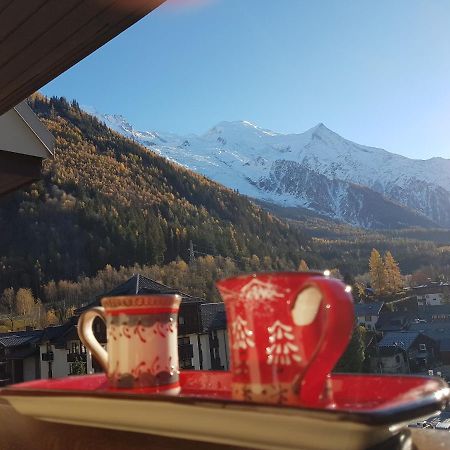 Vue Montblanc Magique En Centre-Ville Avec Parking 霞慕尼 外观 照片