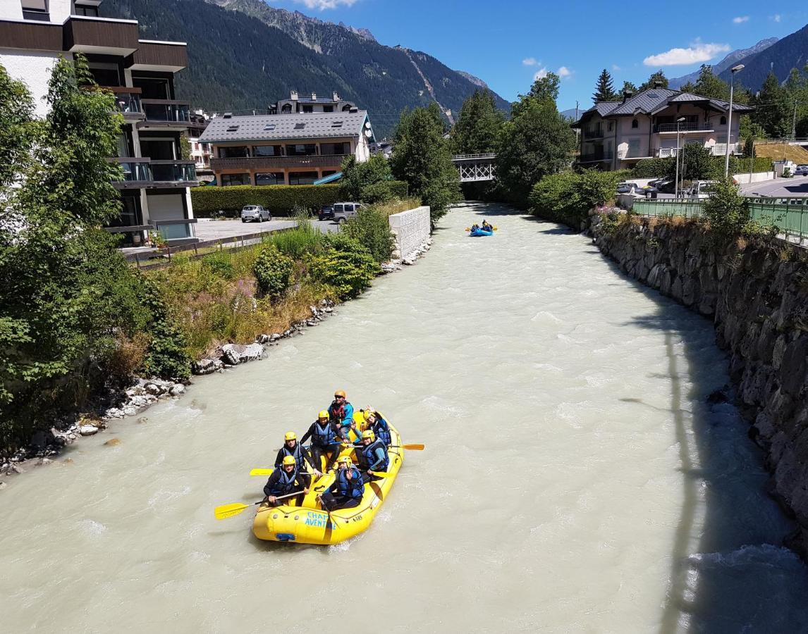 Vue Montblanc Magique En Centre-Ville Avec Parking 霞慕尼 外观 照片