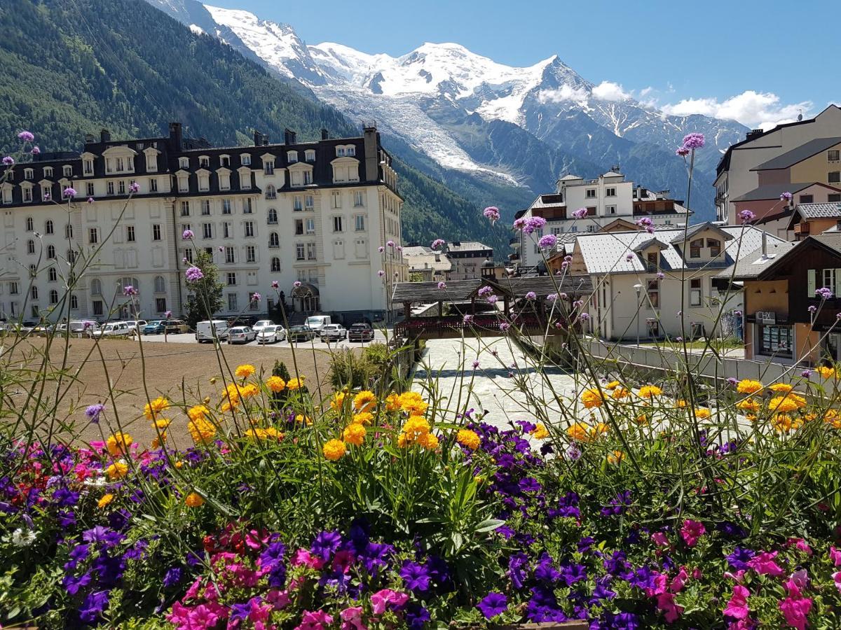 Vue Montblanc Magique En Centre-Ville Avec Parking 霞慕尼 外观 照片