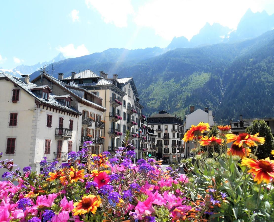 Vue Montblanc Magique En Centre-Ville Avec Parking 霞慕尼 外观 照片